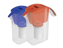 Food Grade Material Water Filter Pitcher , 4000ml Water Purifier W008 Handy Design