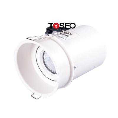 240V Recessed o cilindro avaliado 95mm Gu10 de Downlighs do fogo brancos