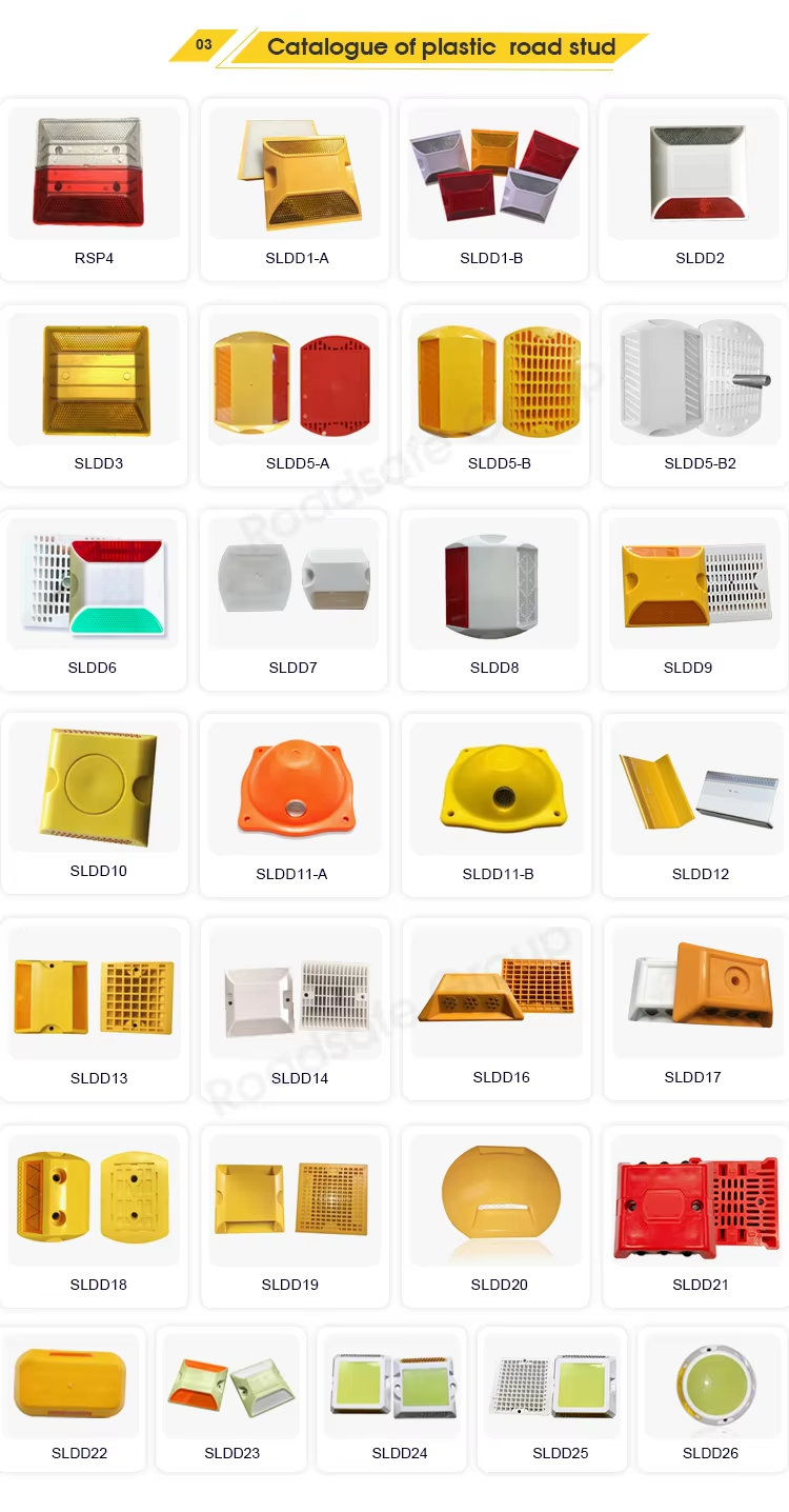 Road Stud for Traffic Safety with Specialized in Road Traffic Safety Facilities and Reflective Material Products