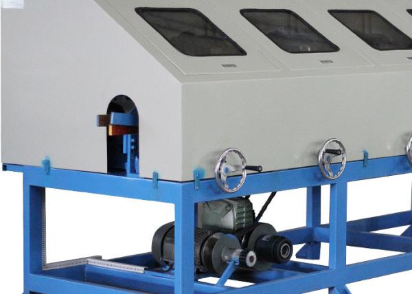 Máquina de polimento industrial inteligente de 10 cabeças para tubo de aço inoxidável