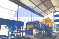 Bloc QT6-15 hydraulique concret automatique faisant la capacité des PCs de la machine 1150 - 1440/H