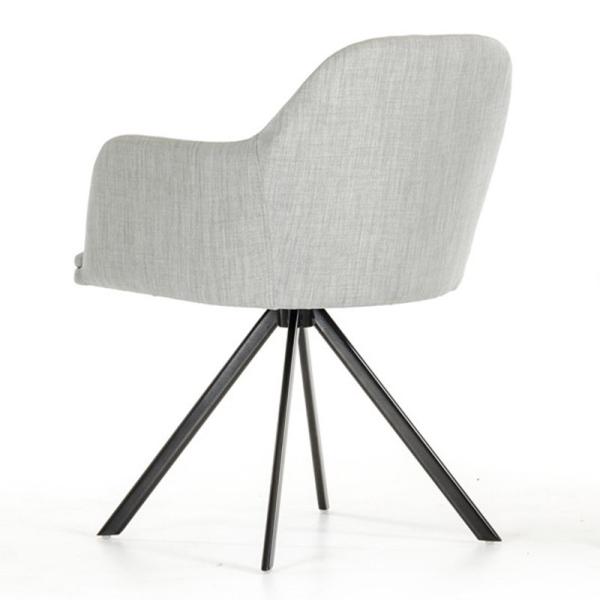 Fabric Seater Modern Leisure Chair