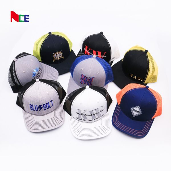 Hommes brodés de Mesh Snap Back Cap For de panneau du chapeau 5 ou 6 de 112