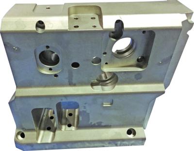 Aluminum 7075 T6 Knitting Machine Spare Parts Support Things 3 Axis And 5 Axis Machining