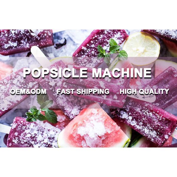 BPZ-06 High Productivity 304 Stainless Steel Ice Lolly Popsicle Machine