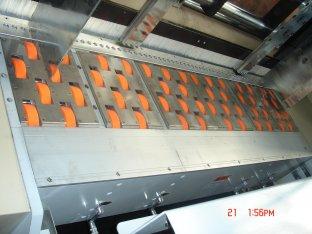 Energy-Saving Corrugated Carton Folding Machine / Paper Feeding Machine 300mm Depth