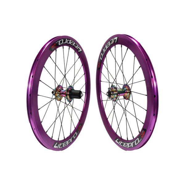 451 frein à disque alliage d'aluminium roues de vélo roues de vélo clincher 24-30h trou à rayures