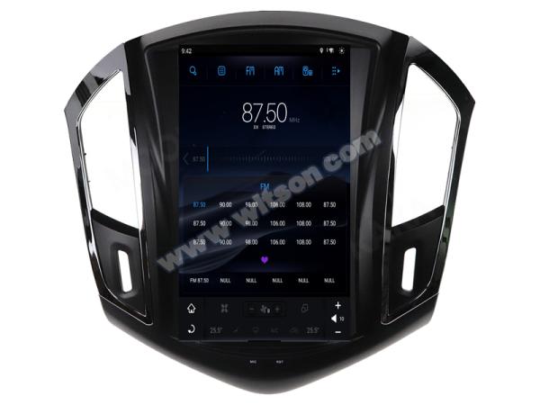 11.8 Screen Tesla Vertical Android Screen For Chevrolet Cruze J300 J308 2012 -2015 Car Multimedia Stereo GPS Carplay Player