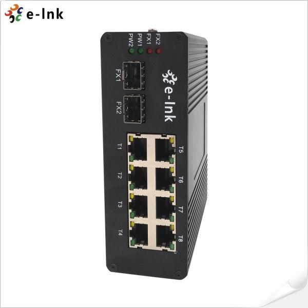 FCC 57VDCの産業イーサネットPOEは8左舷10/100/1000BASE-T FC STを転換する