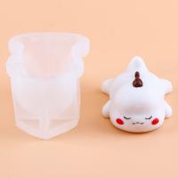 Customizado DIY silicone 3D animal vela molde para sabão e chocolate presente de Natal