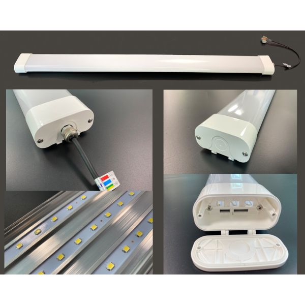 IP65 2ft / 4ft / 5ft 20 / 40 Watt Triproof LED Tube Light