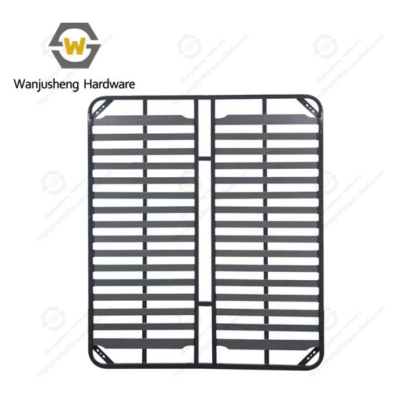 Wanjusheng Metal Rib Bed Frame Full Size Customizable Large Double Iron Storage