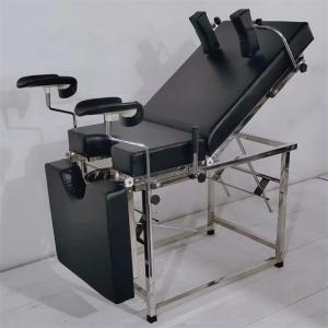 10cm Mattress Gynaecology Examination Couch With Stirrups Handgrips Shoulder