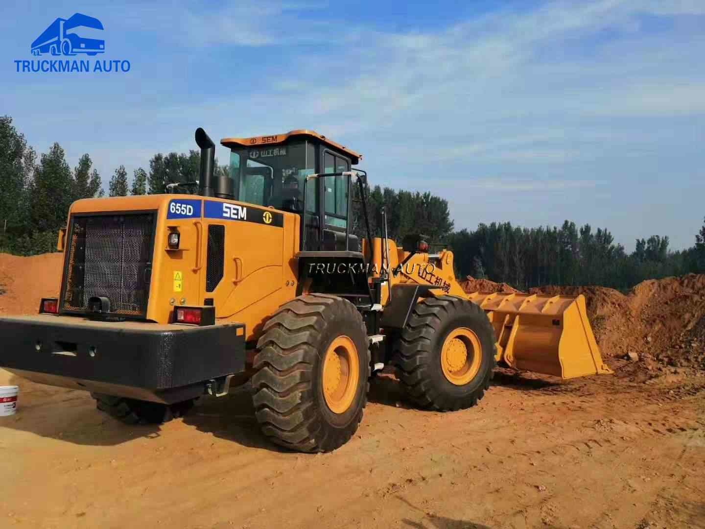 Сверхмощное SEM655D 5 тонн Payloader с двигателем WEICHAI механическим