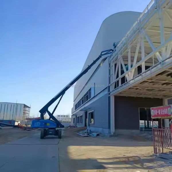 Customized High Strength Pre-Engineered Industrial Construction Solution Modern Design Steel Structure Workshop Factory Building