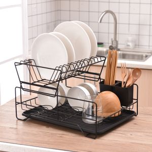 Steel Kitchen Basket Rack