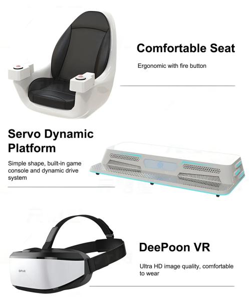 Upgrade Movie Nights With VR Cinema 260 * 240 * 250cm Product Size 1080 X 1200 Per Eye Resolution And Movie Lovers
