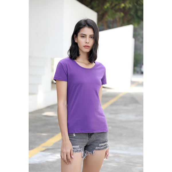 Custom Batch Printed Cotton Round Neck Short Sleeve T-Shirt Men And Women T-Shirt