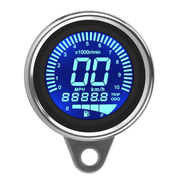 1000RPM Aftermarket Motorcycle Tachometer , Refit Universal Motorcycle Gauges