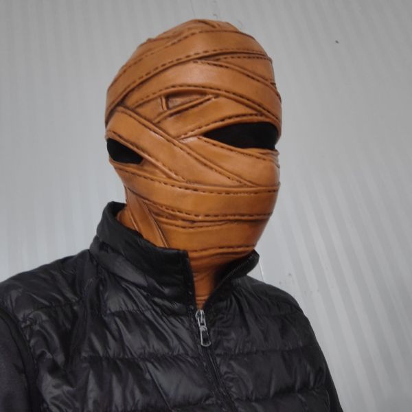 Latex Material Fantasy Mask for Theatrical Performances with One Size Fits Most and 250g Weight