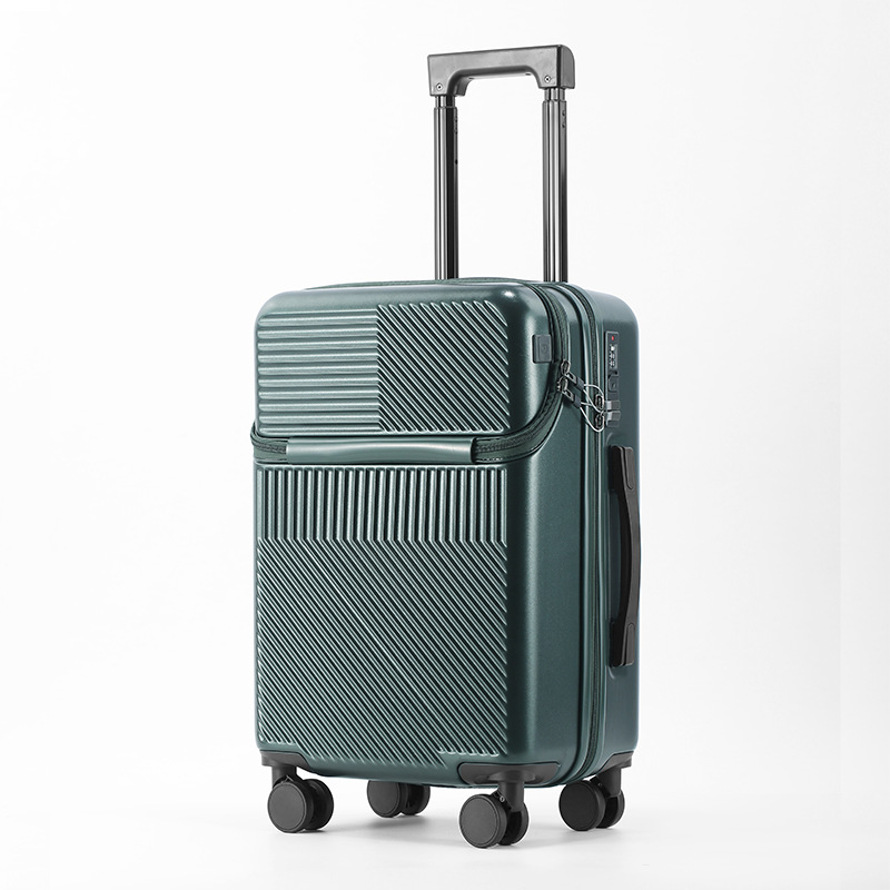 2025 Latest Design Extendable Anti-Theft Suitcase Front-Opening Outdoor Travel Luggage Wholesale Low Prices
