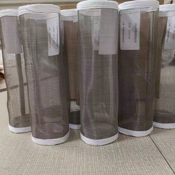 Sacs filtrants en treillis métalliques en acier inoxydable 304 pour l'huile de cuisson pour boissons