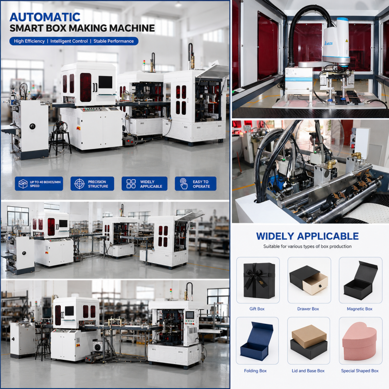 Automatic Intelligent Box Making Machine RH350A