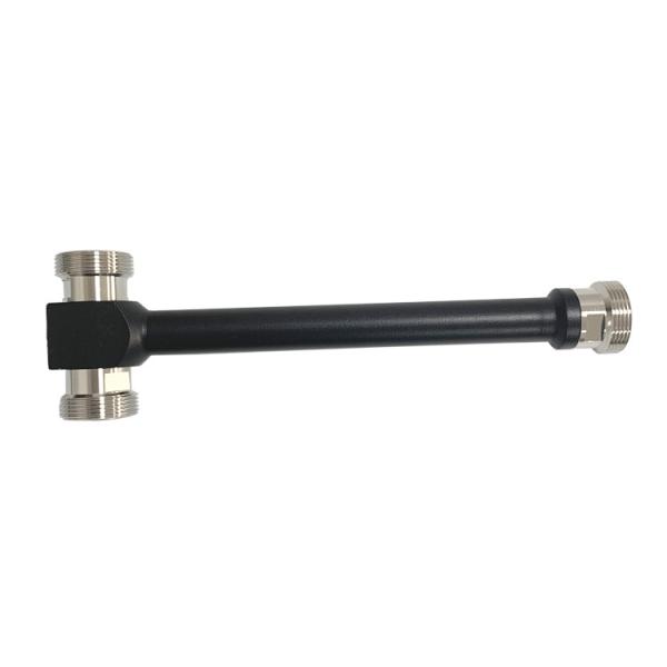 Divisor de potência fêmea DIN de 2 vias 698-2700 / 3800 MHz