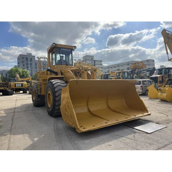 Second hand construction equipment used Caterpillar 980F wheel loader