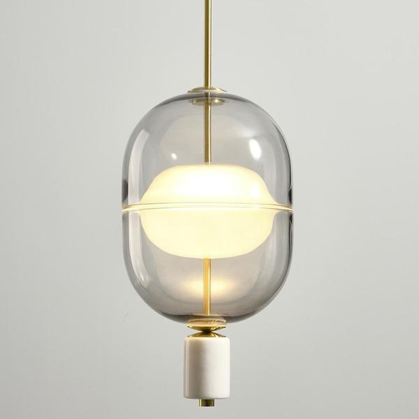 JYLINGHTING Nordic Creative Design Glass Pendant Light Postmodern Style Rectangle Square-shaped for Cafe Exhibition Hall E26 Modern Pendant Light