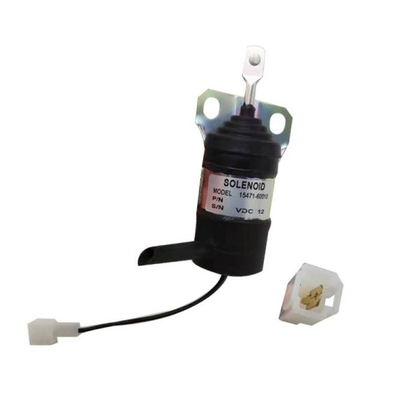 15471-60010 1547160010 Fuel Shutoff Solenoid Stop Solenoid 052600-1001 0526001001 12V For Kubota