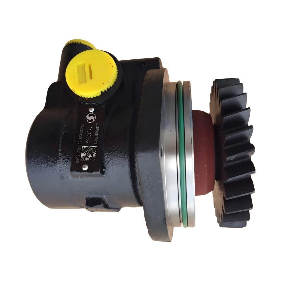 Original OEM Replacement Gear Driven Power Steering Pump DZ97319470215 Integral Cast Hydraulic Pump With Matching Drive Gear Used For Heavy Truck Steering Power Assistance And Direction Control