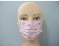 Máscara facial não tecida descartável antibacteriana e respirável
