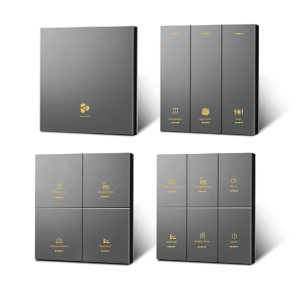 AC 100-240V Smart Lighting Control Technology Supporting Up To 50 Devices
