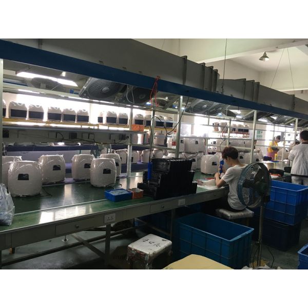 Friture à air tactile numérique en acier inoxydable de 5L Foyer Petit Smart Square Friture à air électrique saine pour le ménage