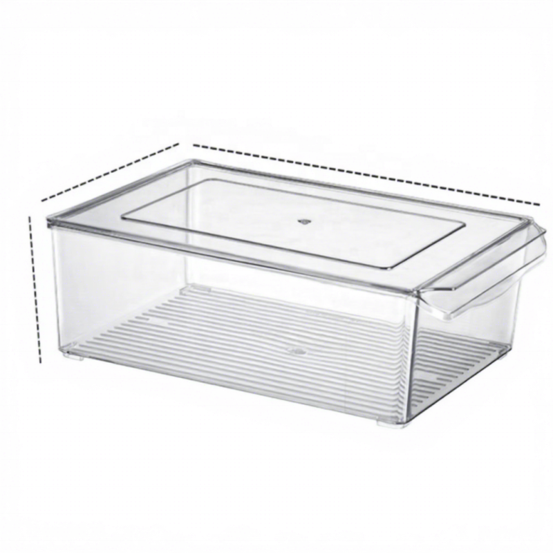 Factory Wholesale Food-Grade Sealed Dough Proofing Multi-Purpose Refrigerator Bread Storage Box for Home Kitchen