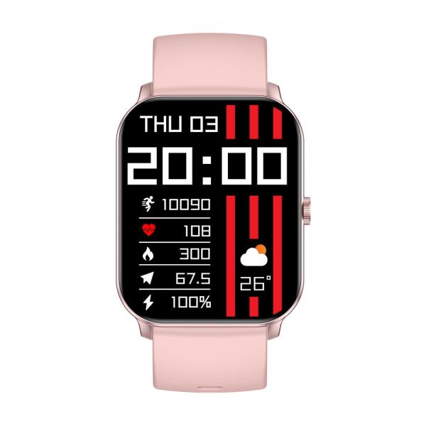 KW105PRO-M Sleek Smart Watch IP68 Waterproof TFT Display Smartwatch