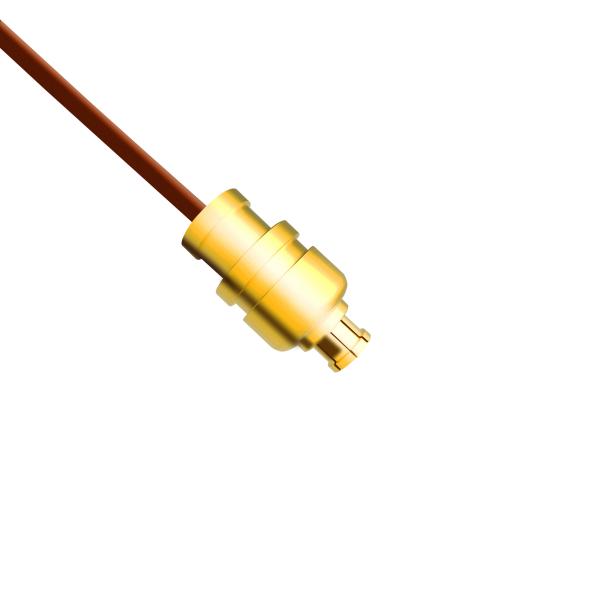 Smpm Jack To Sma Plug Semi rigid Coax Cable , Sr047 Semi Rigid Coaxial Cable