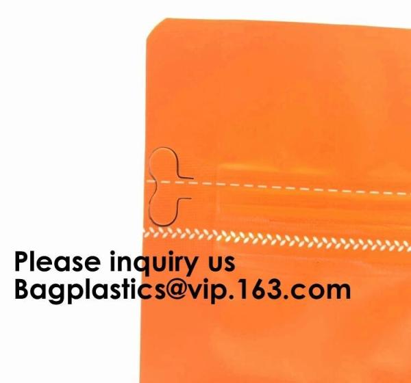 Matte Stand-Up Food Grade Design Storage Zip lockk Bags (3oz (5 x 7), Matte Mixed Color Design Stand-Up Pouch), BAGEASE