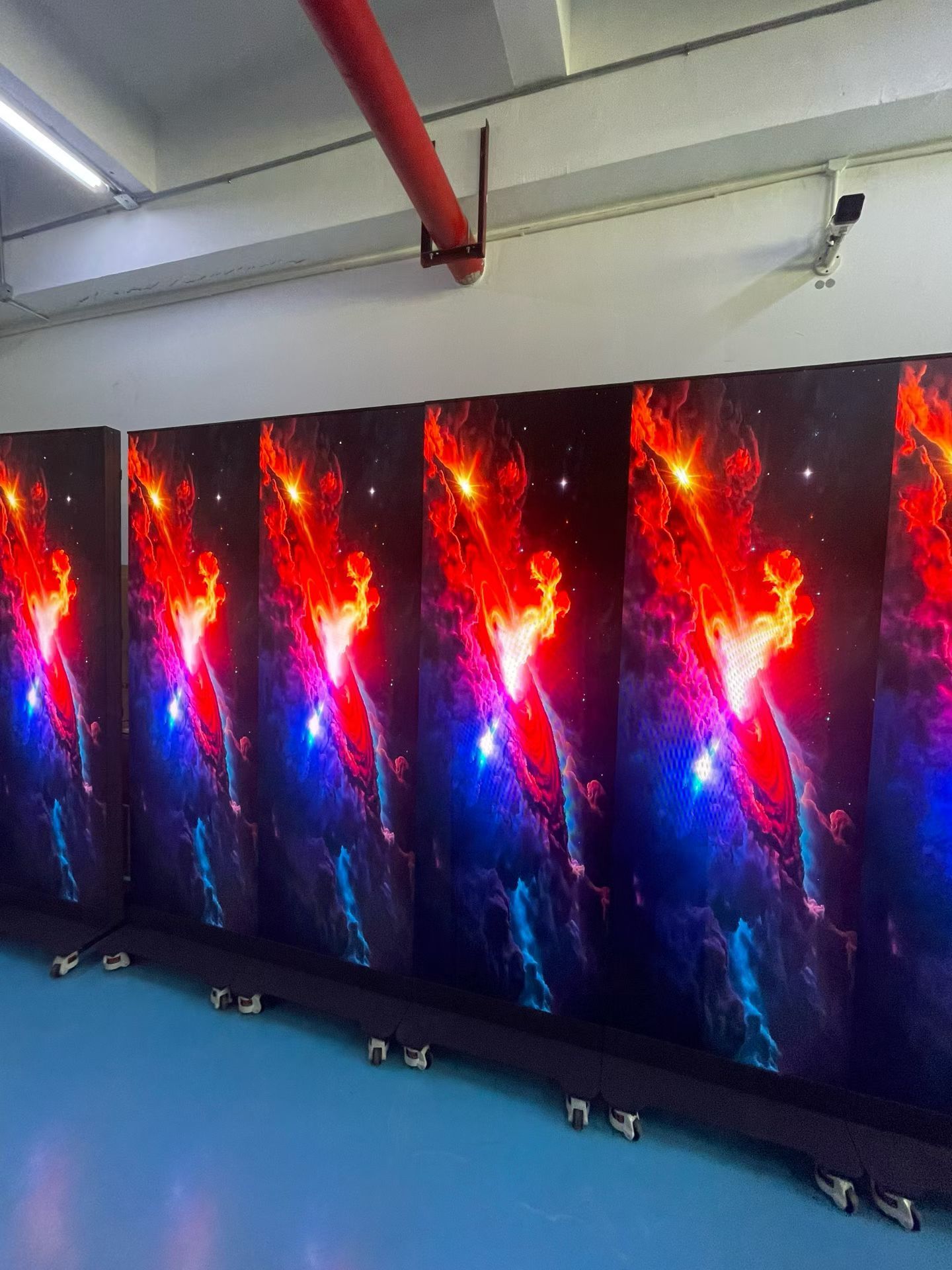 COB Advertising Poster LED Screen Display High Contrast Module Seamless Splicing