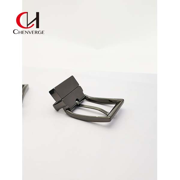 Zinc Alloy Clamp Style Belt Buckles , Lightweight Silver Belt Buckles For Men