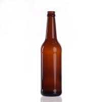 Bouteilles de bière en verre transparent et réutilisable 200 ml 500 ml pour boissons gazeuses