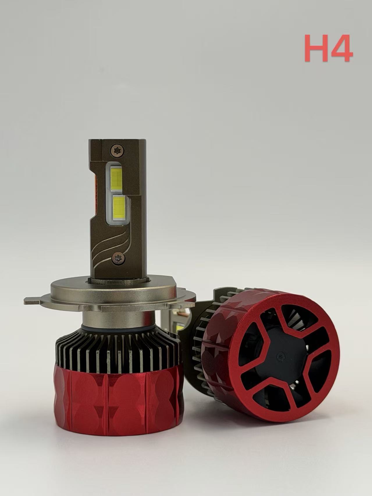 Red Auto LED Headlight Bulb H1 H3 H4 H7 H11 9005 9006 9012 Vehicle Headlight Bulb