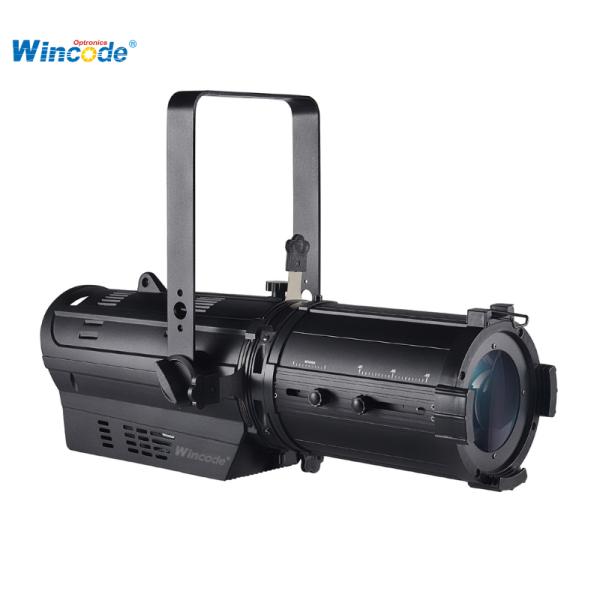 200W CRI≥95 Bi-color LED Leko Profile Spot Light for TV Broad Cast Studio Room 