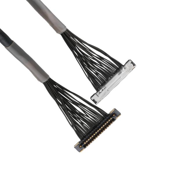 0.25mm Pitch Micro Coaxial Cable KEL XSLS20-30 For Digital Video Camera