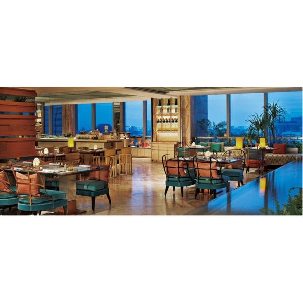 Résistant à l'usure Meubles d'hôtel modernes Packages de chambre à coucher Ensemble de métal en bois massif