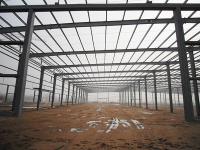 Oficina de estruturas de aço de alta resistência Aço de baixo carbono para edifícios industriais