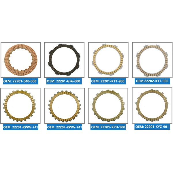 OEM резиновый пробковый FCC сцепление фрикционная плита для герои Splendor 22201-GF6-000