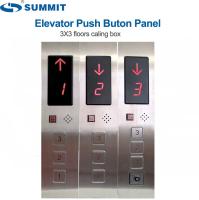 SUMMIT Painel de controlo do Dumbwaiter DC24V Painel de operação do elevador de três camadas COP