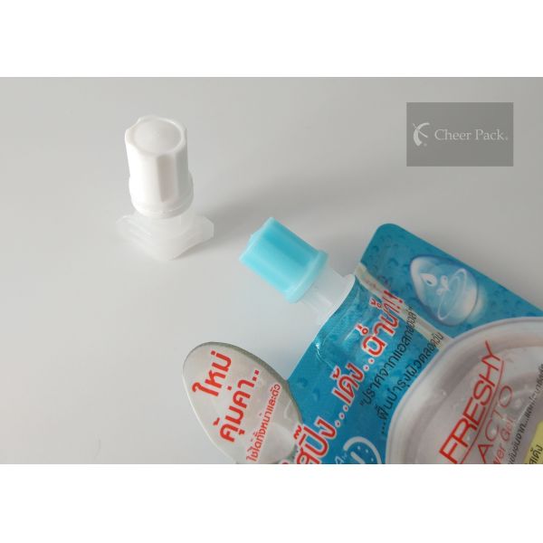 Peofessional Small Twist Top Cap For Salad Dressing Bag , 5mm Inner Dia
